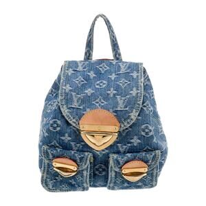 Louis Vuitton Venice Backpack - Monogram Denim Blue